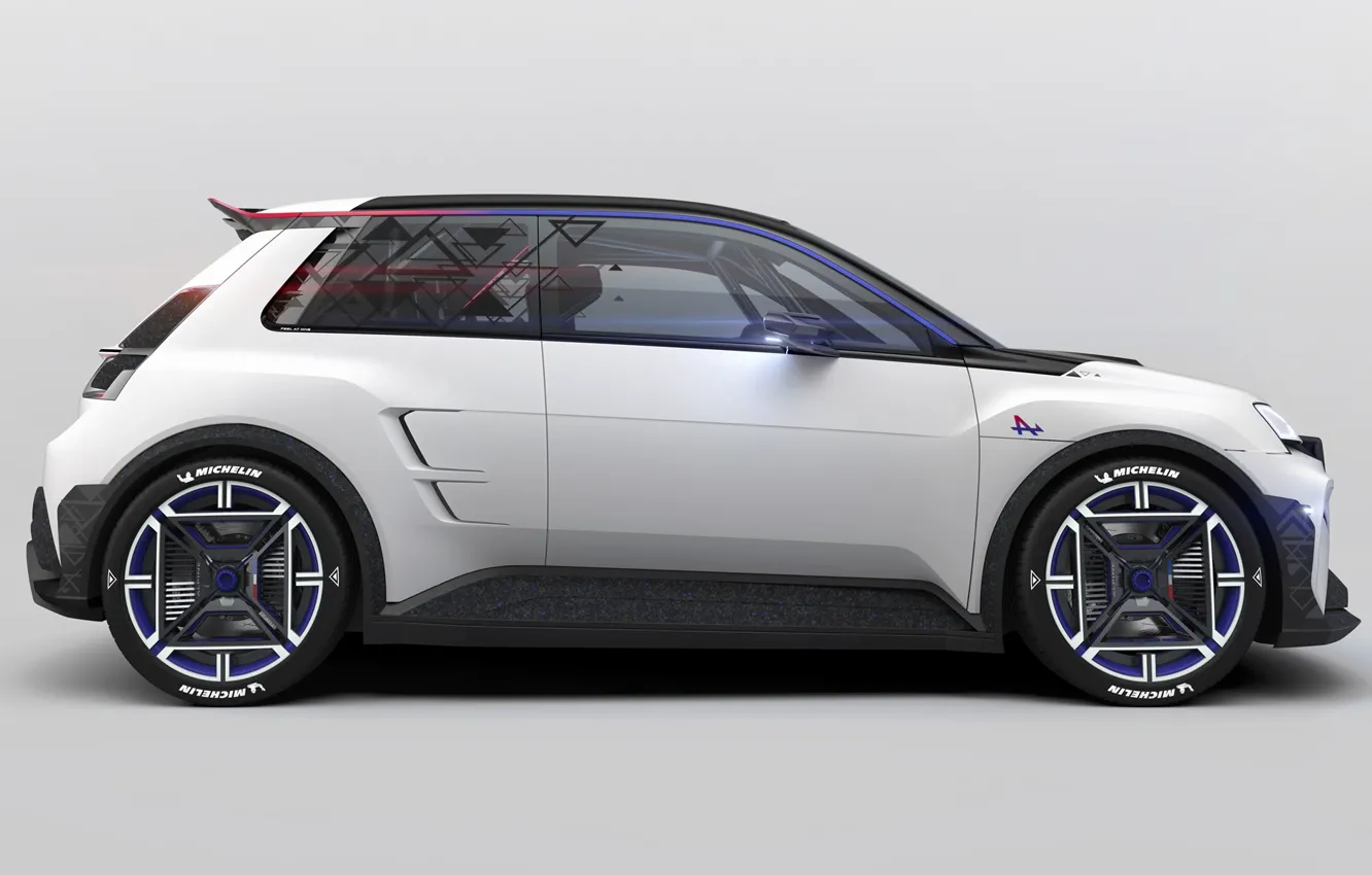 Photo wallpaper Concept, side view, beta, 2023, Alpine A290, Alpine A290 Beta Concept