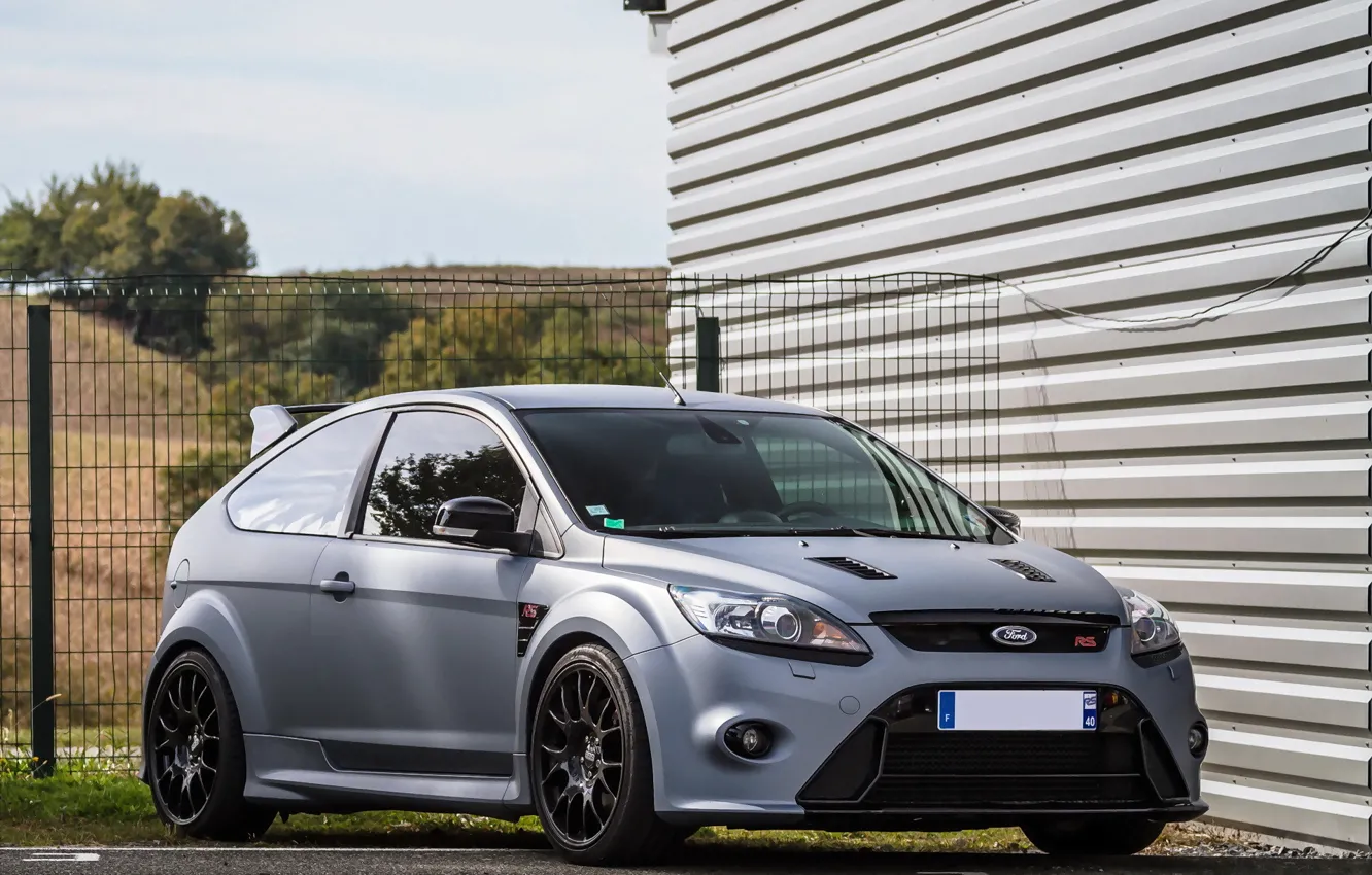 Photo wallpaper ford, focus, gray