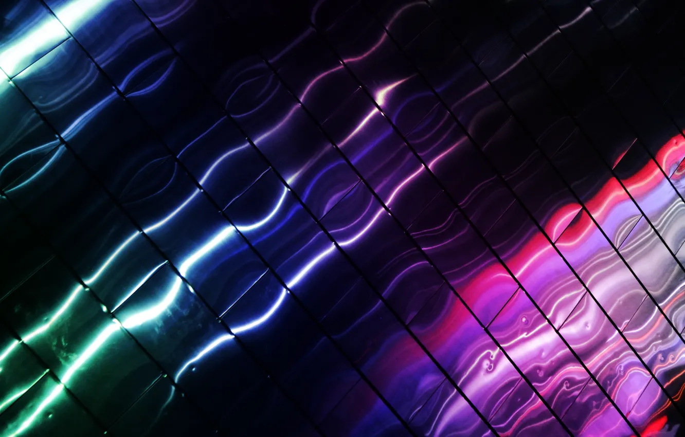 Photo wallpaper line, glare, color