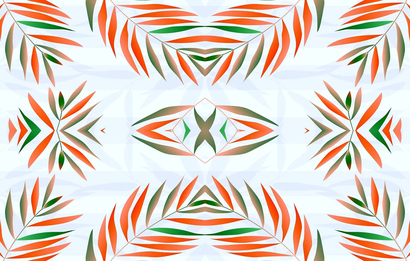 Photo wallpaper sprig, background, light, symmetry