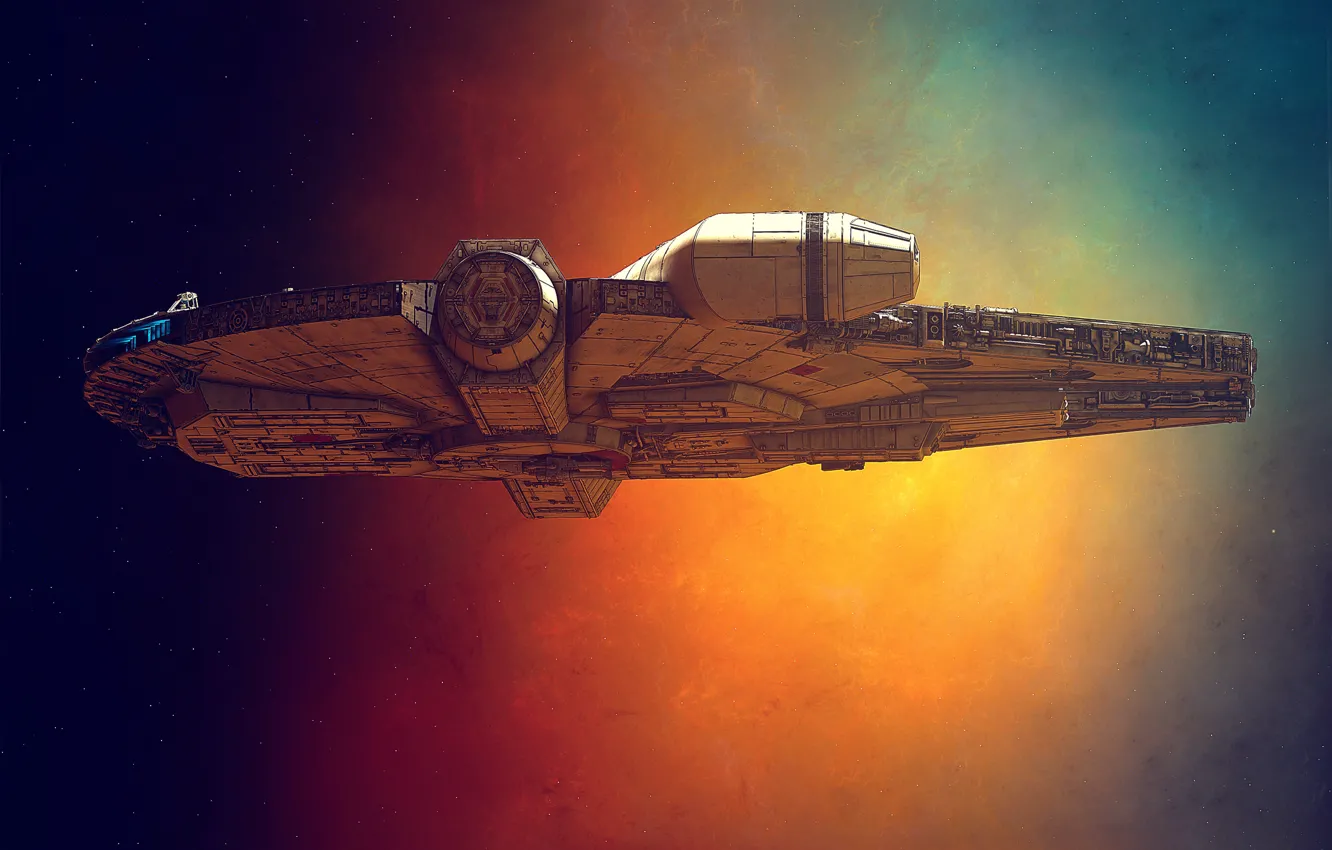 Photo wallpaper space, fiction, Star Wars, art, star wars, science fiction, spaceship, spaceship