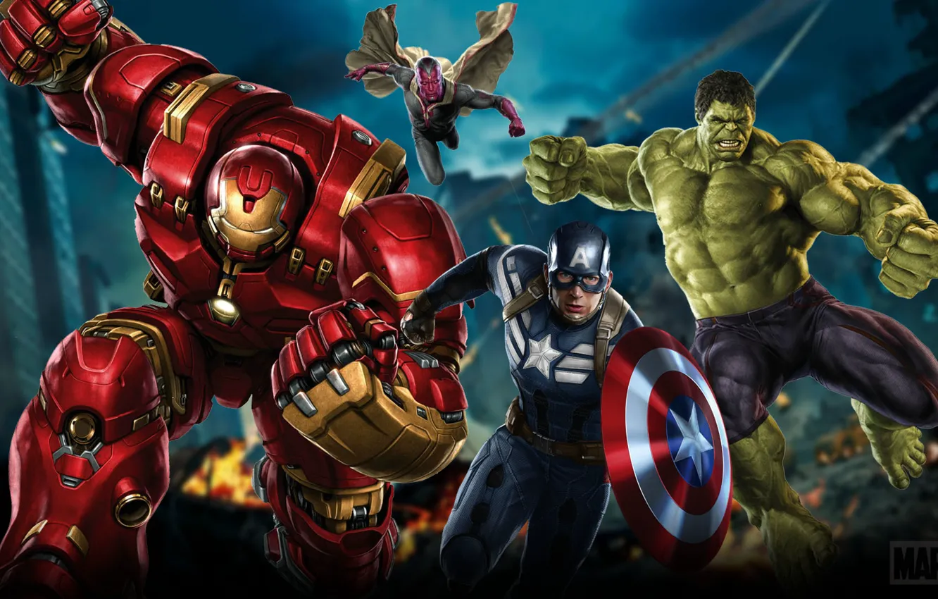 Photo wallpaper The Avengers, The Avengers:Age Of Ultron, Avengers:Age Of Ultron