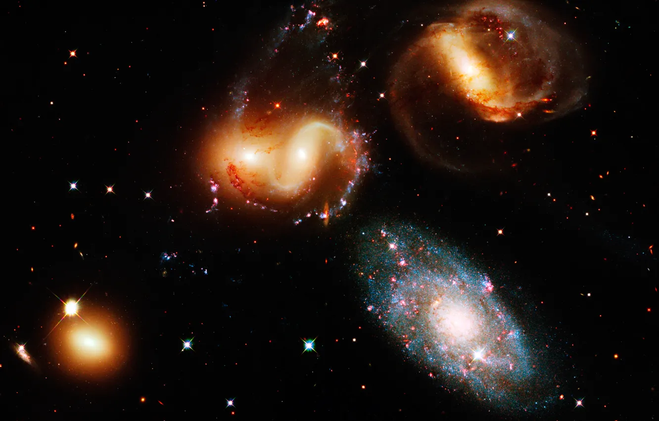 Photo wallpaper stars, photo, Hubble, the universe, galaxy, telescope