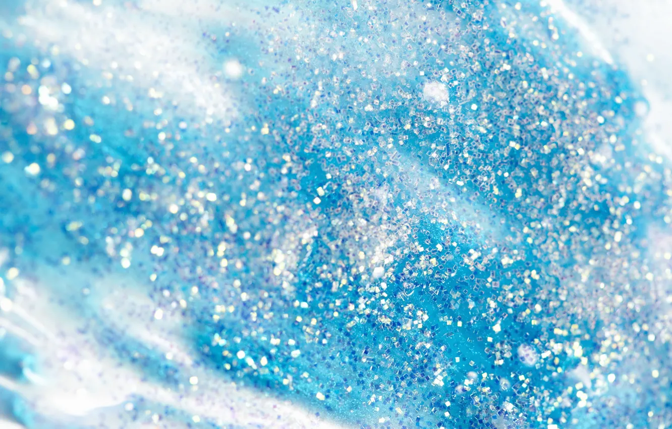 Photo wallpaper lights, background, holiday, blue, Shine, new year, sequins, texture