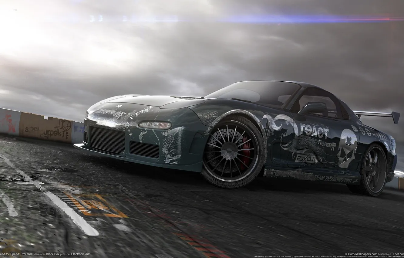 Photo wallpaper prostreet, nfs, rx7, speed, for, need