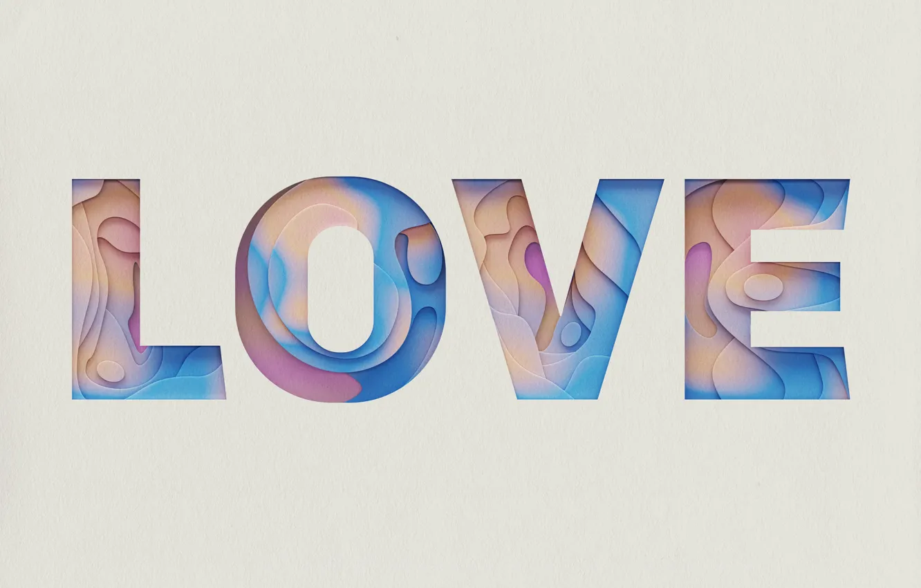 Photo wallpaper love, the inscription, texture, love