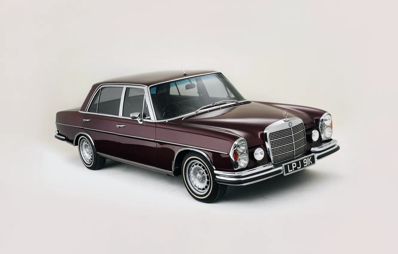 Photo wallpaper luxury, classic car, mercedes 300 sel