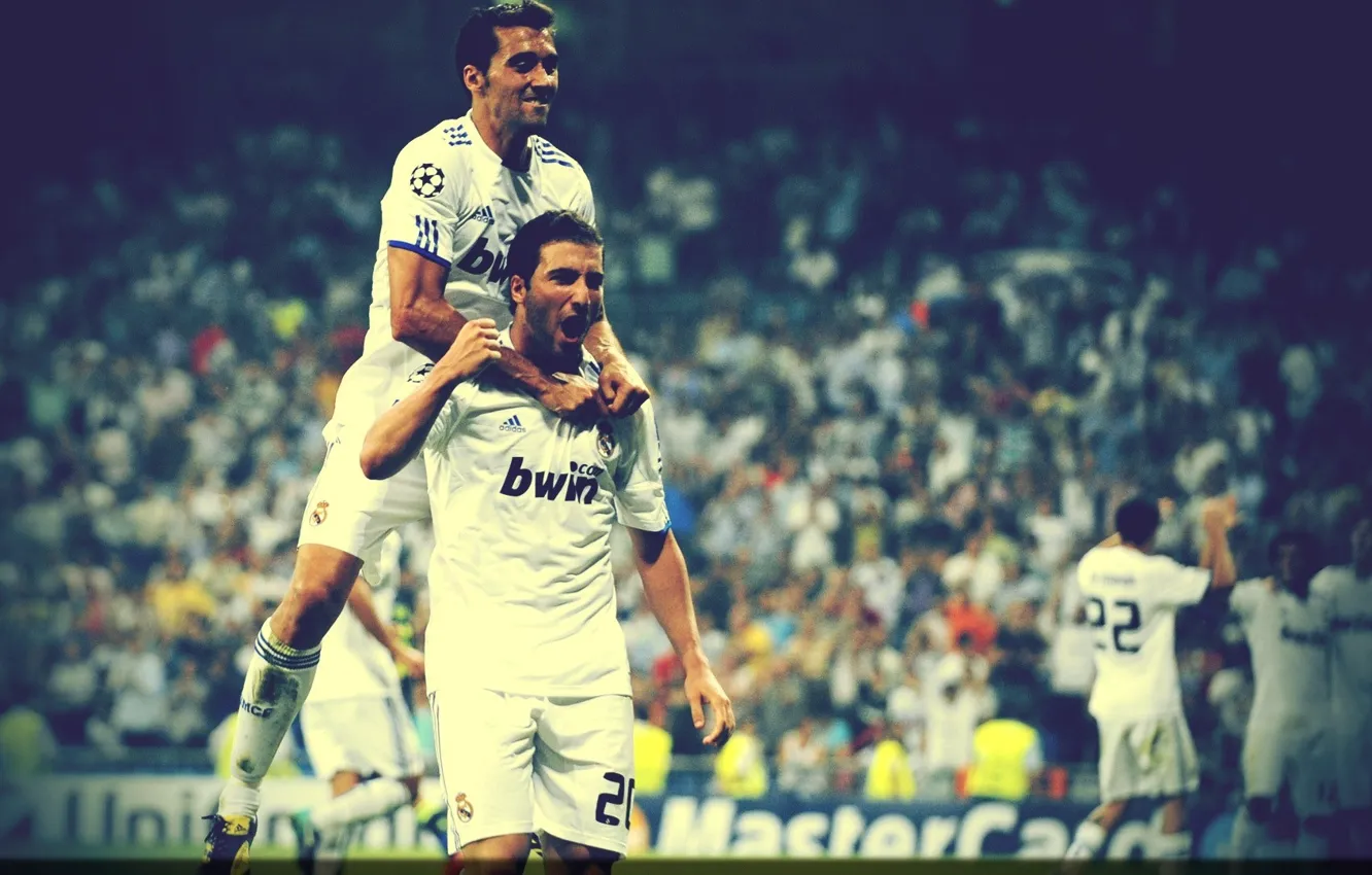 Photo wallpaper Sport, players, football, wallpaper, Real Madrid CF