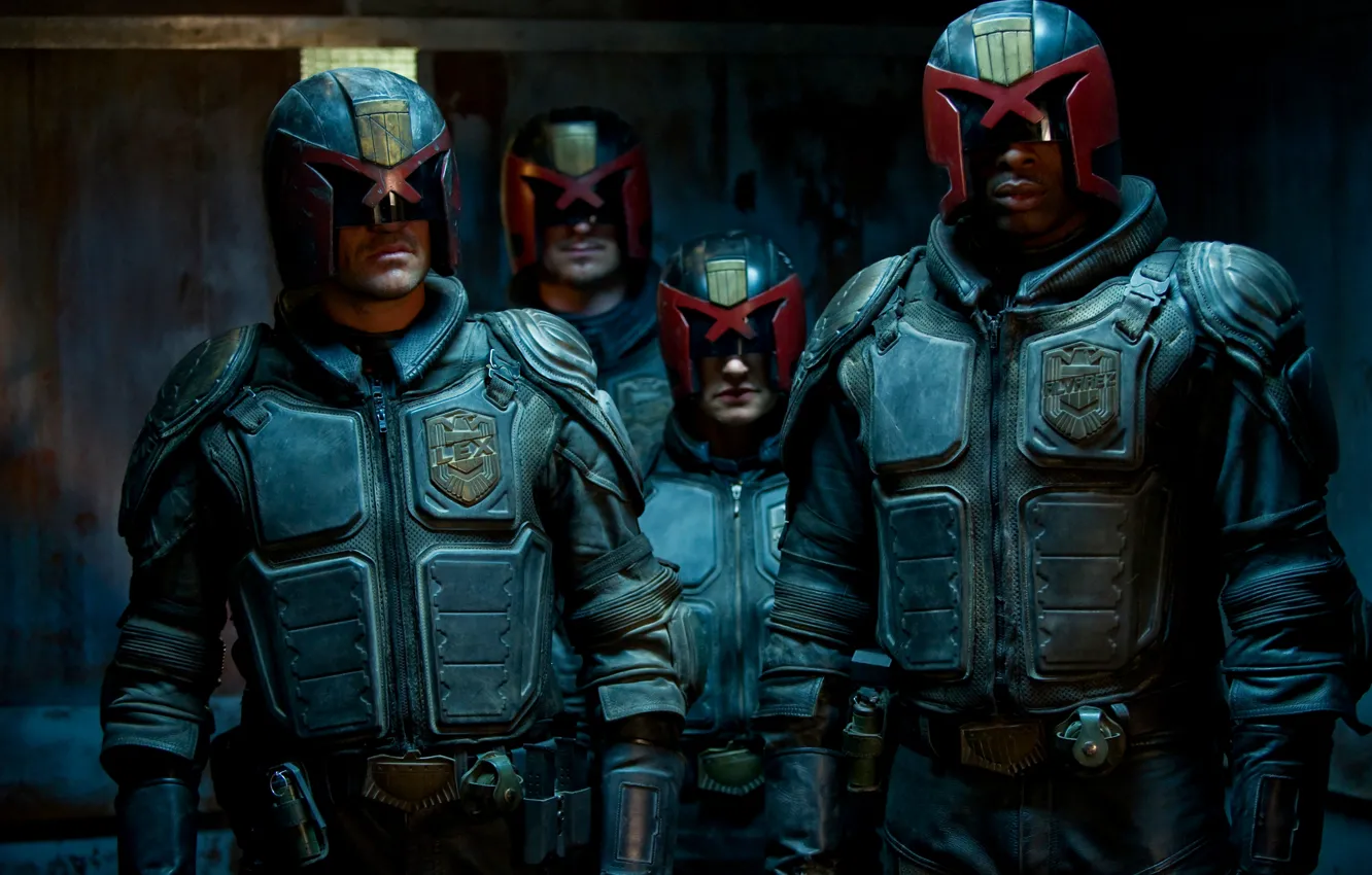 Photo wallpaper movie, the film, 2012, movie, Judge Dredd, Judge Dredd, Dredd 3D