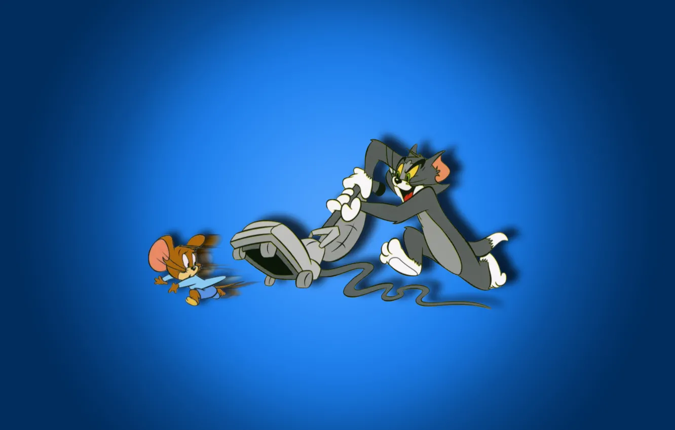 Photo wallpaper cat, cartoon, mouse, Tom and Jerry, Tom and Jerry