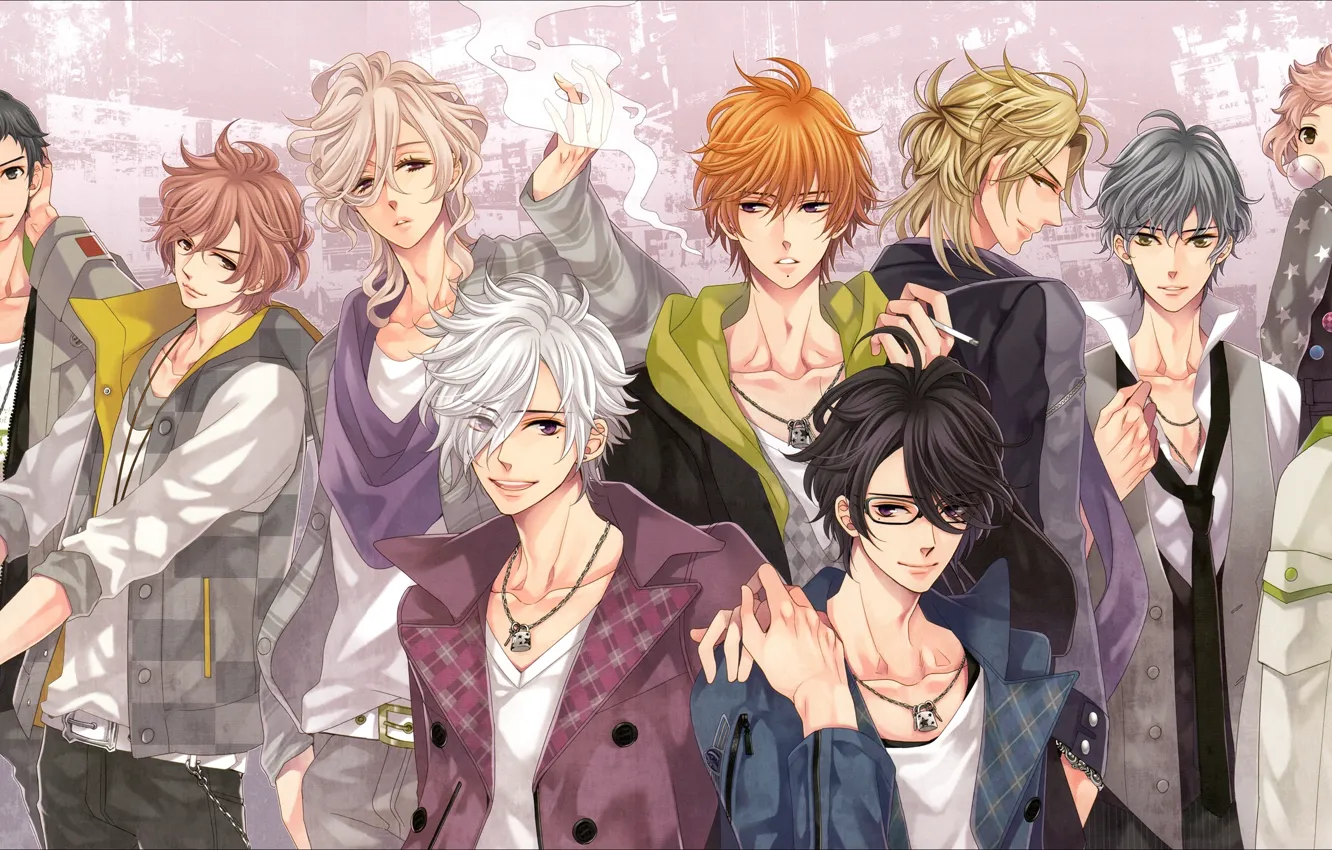 Photo wallpaper anime, guys, brothers, Brothers Conflict, the brotherly conflict