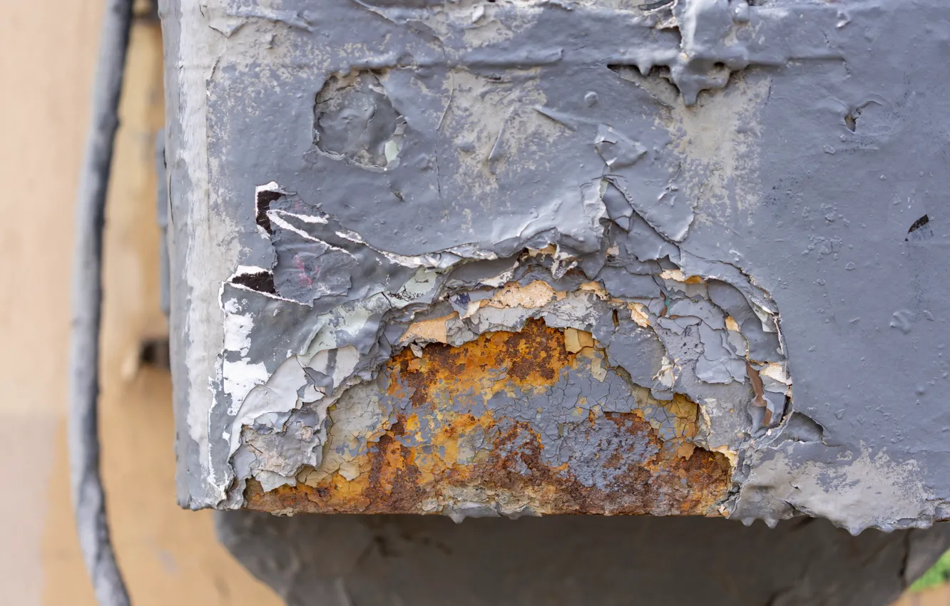 Photo wallpaper time, paint, layer