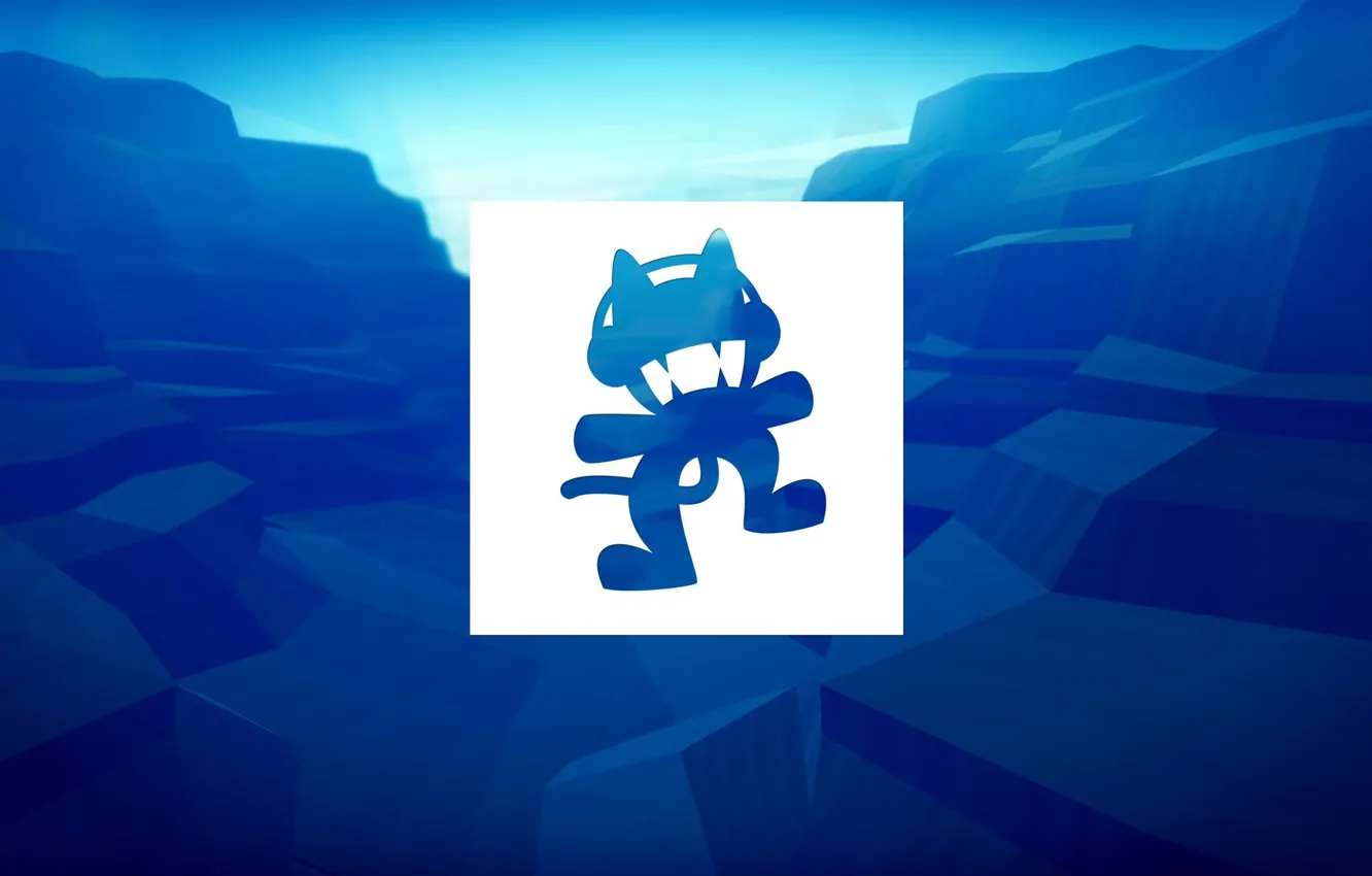 Photo wallpaper wallpaper, blue, Monstercat