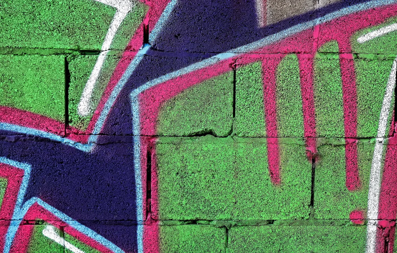 Photo wallpaper background, wall, grafiti