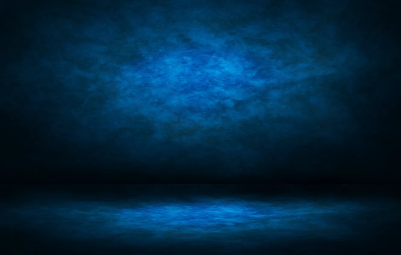 Photo wallpaper smoke, blue, background