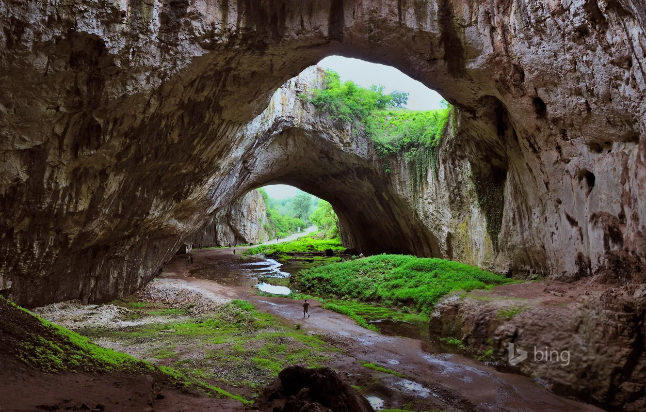 Photo wallpaper cave, Bulgaria, Devetashka, Lovech