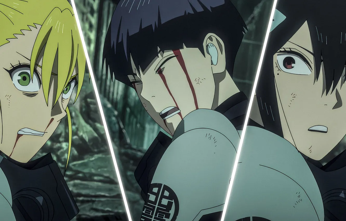 Photo wallpaper look, surprise, anime, male, girl, anime, high quality, Kikoru Shinomiya