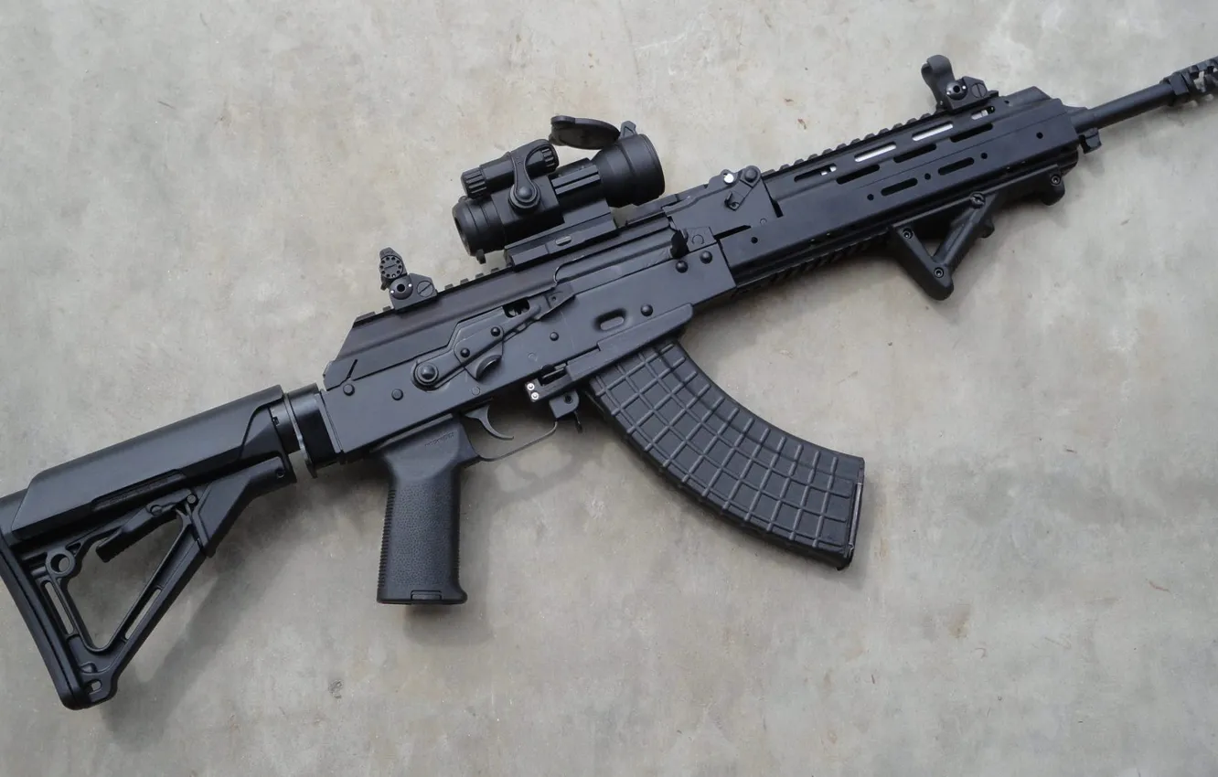 Photo wallpaper weapons, tuning, machine, weapon, custom, Kalashnikov, Custom, AKM