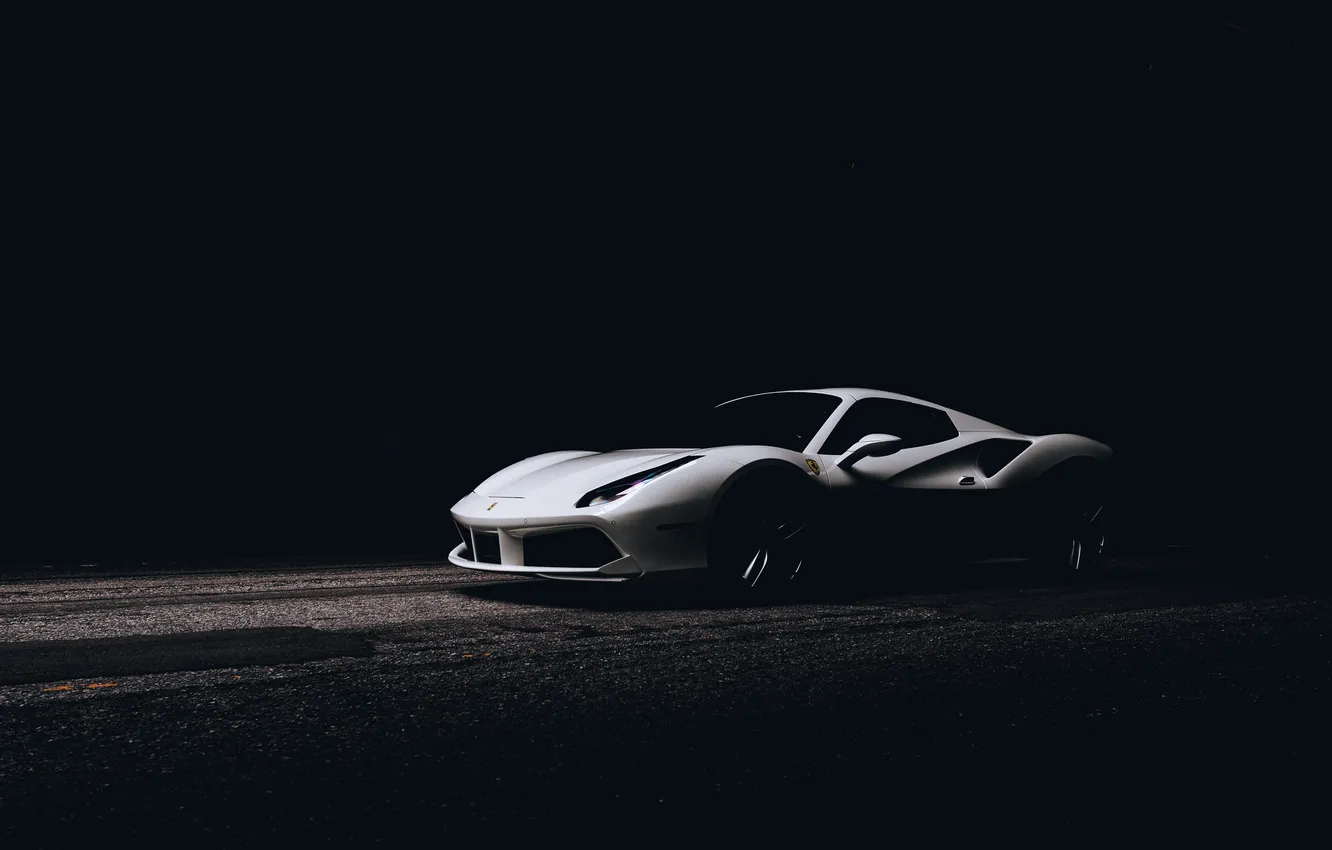 Photo wallpaper car, Ferrari, Supercar