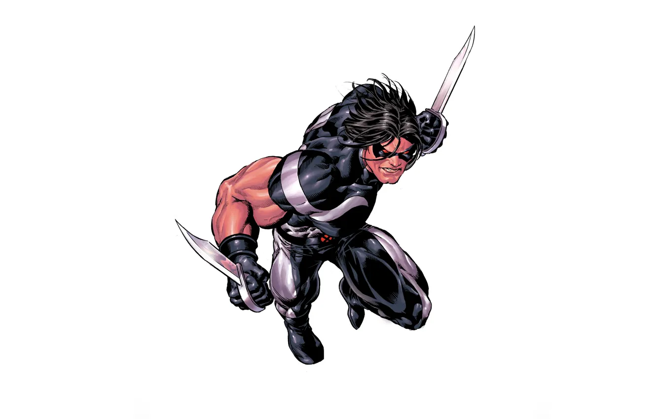 Photo wallpaper costume, knife, superhero, Marvel