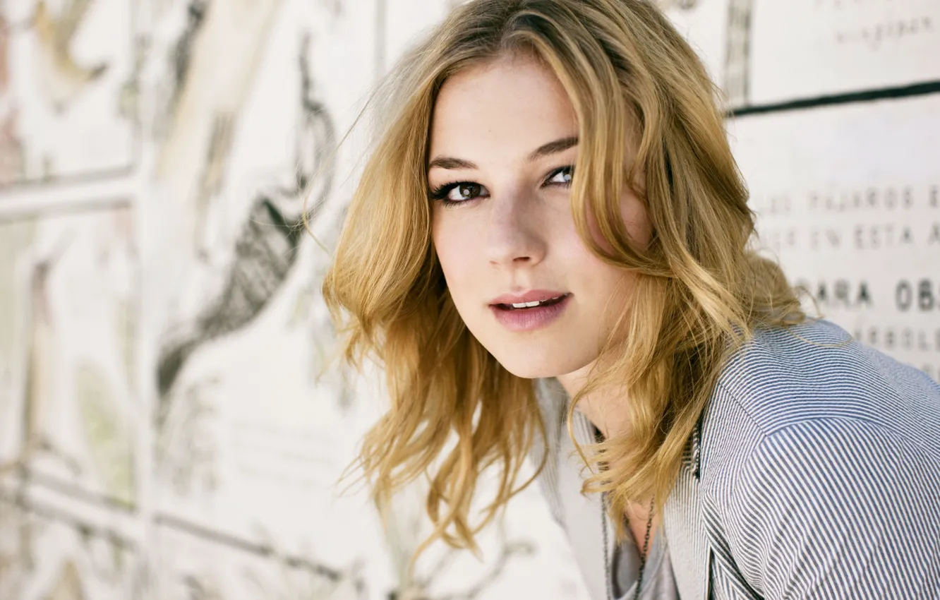Photo wallpaper look, pose, actress, hair, Emily VanCamp, Emily Vancamp