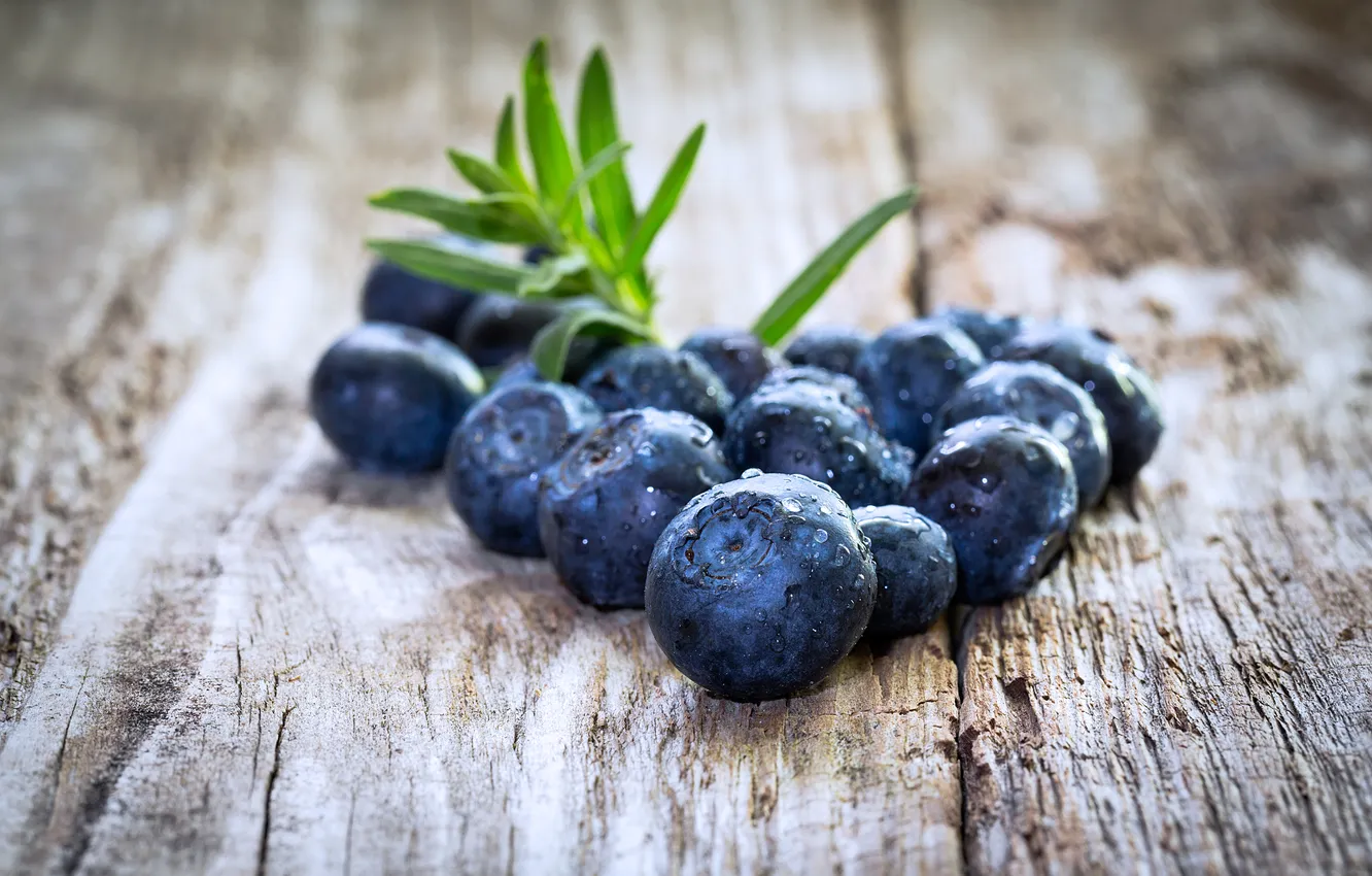 Photo wallpaper berries, blueberries, fresh, blueberry, blueberries, berries