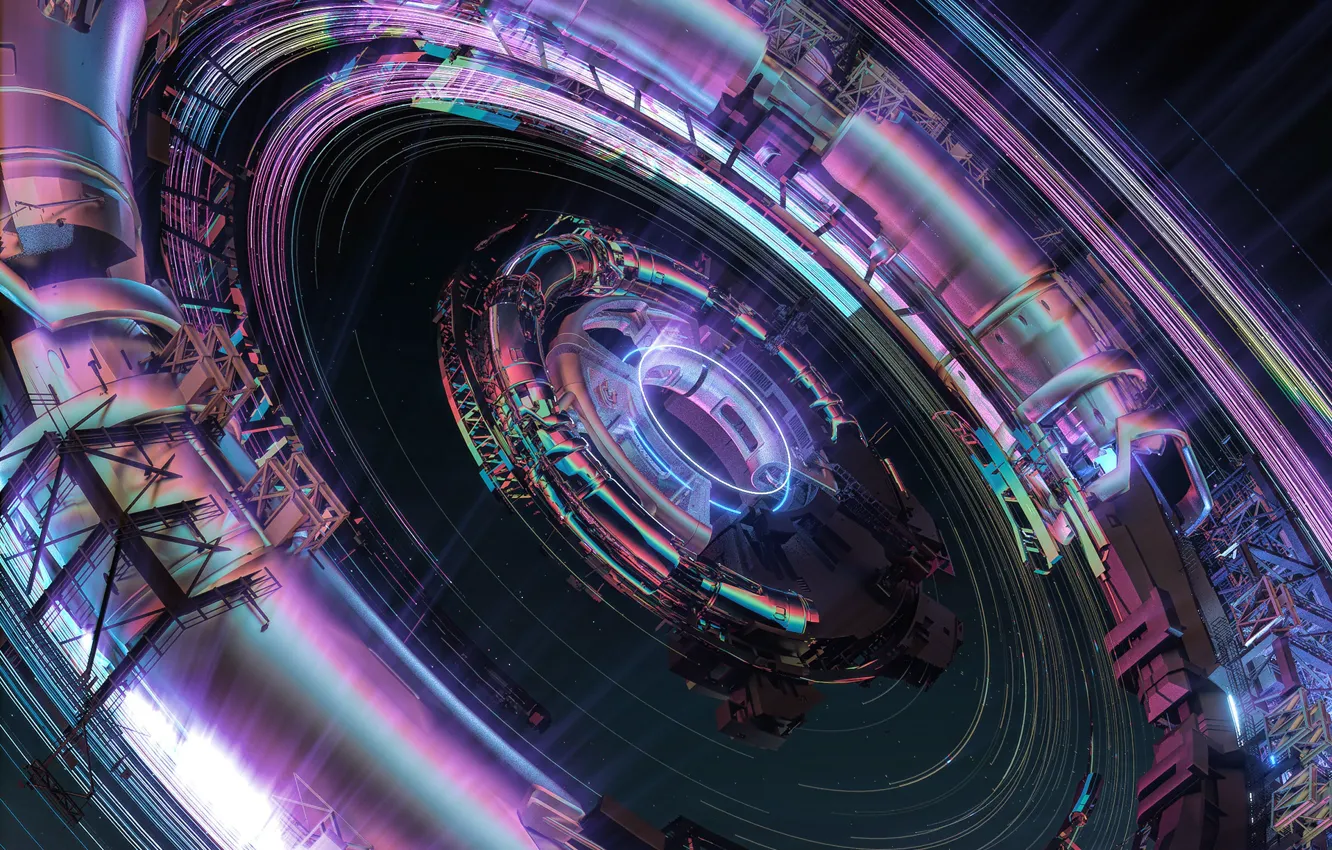 Photo wallpaper style, rendering, fiction, graphics, art, graphics, fantasy, style