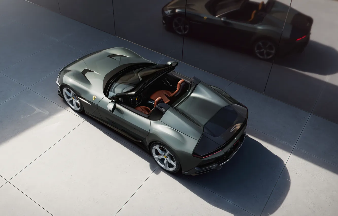 Photo wallpaper Ferrari, 2024, Ferrari 12Cilindri Spider