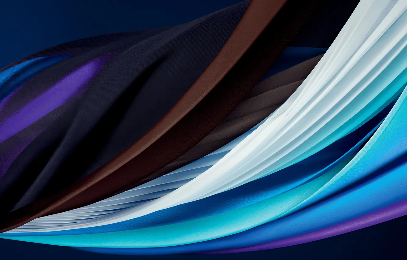 Photo wallpaper Stock, iPhone SE, Blue, iOS 14