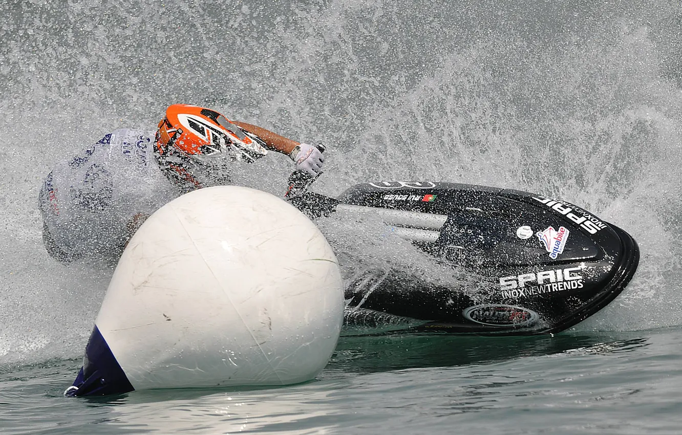 Photo wallpaper race, boat, speed