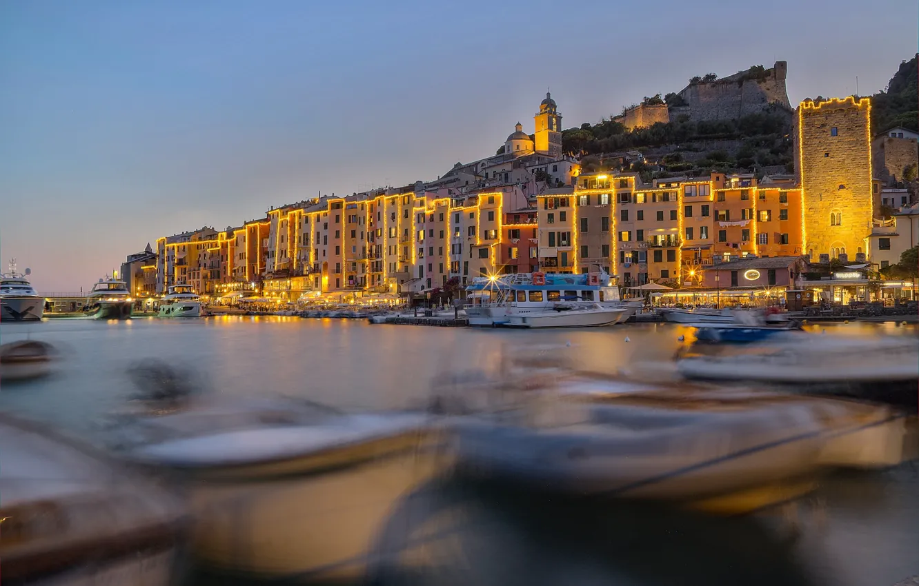 Photo wallpaper Portovenere, Liguria, Italy
