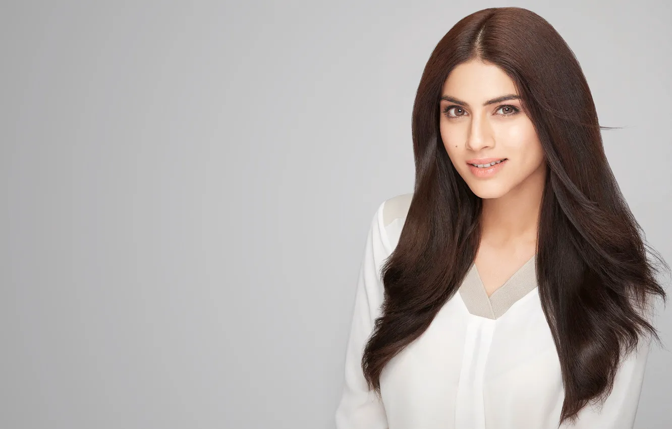 Photo wallpaper girl, hot, sexy, eyes, smile, beautiful, figure, model