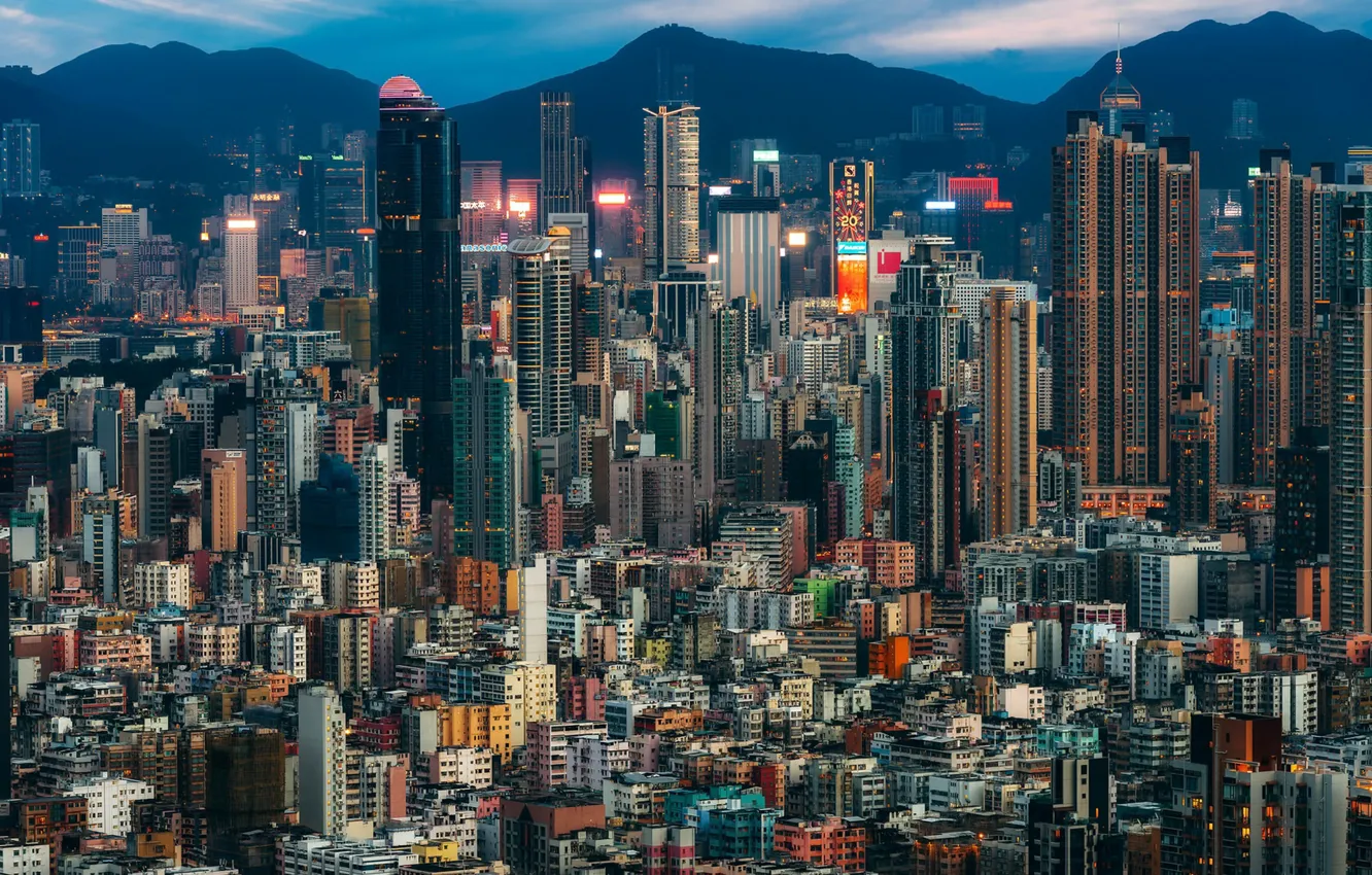 Photo wallpaper Hong Kong, So Uk, Sham Shui Po