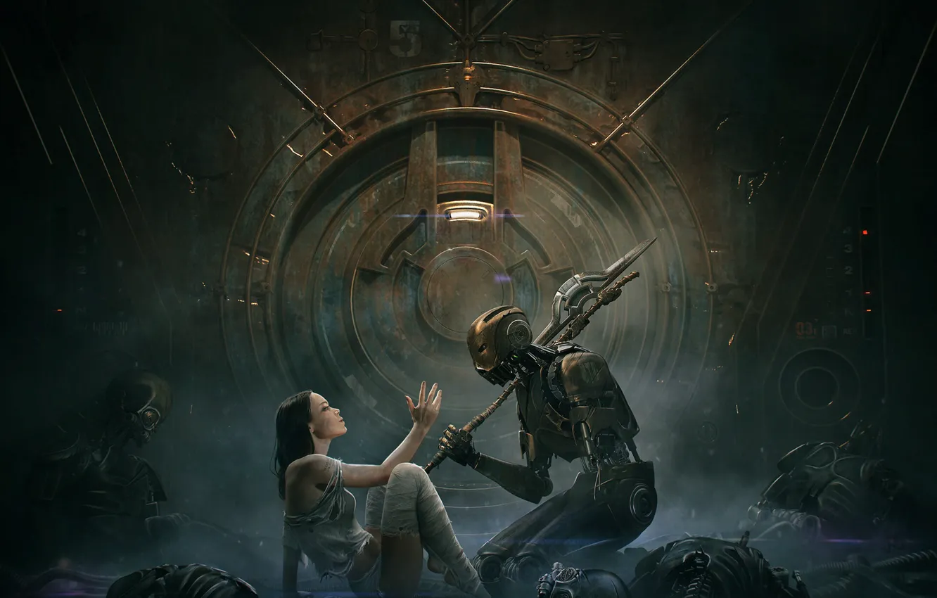 Photo wallpaper Vladimir Manyukhin, Dark metal, Dark Metal