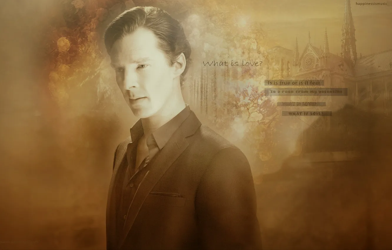 Photo wallpaper hairstyle, male, brown, Benedict Cumberbatch, Benedict Cumberbatch, British actor, by happinessismusic