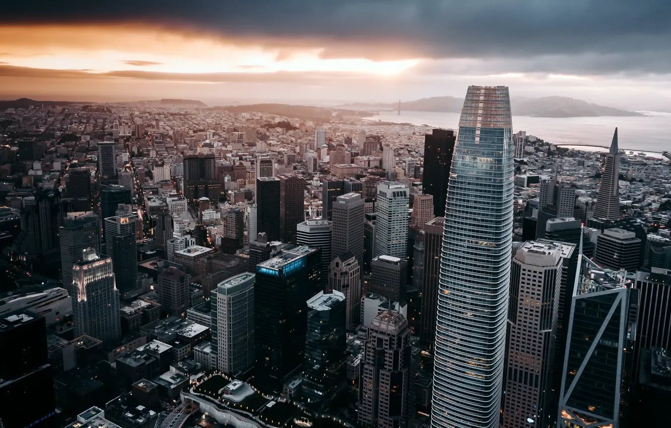 Photo wallpaper California, San Francisco, Financial District