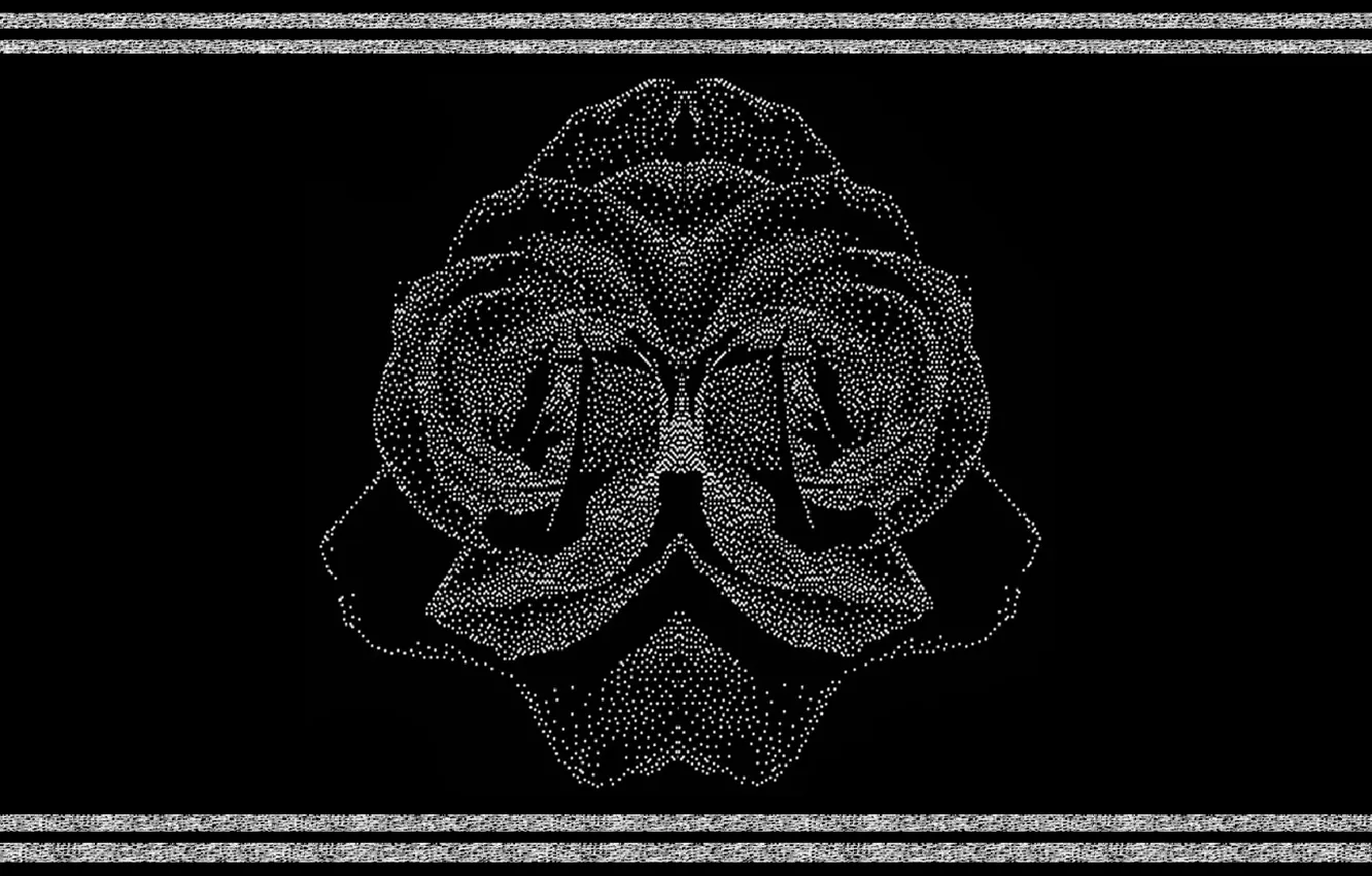 Photo wallpaper silhouette, art, alien, art, silhouette, alien, frame, wallpapers 1920 x 1080