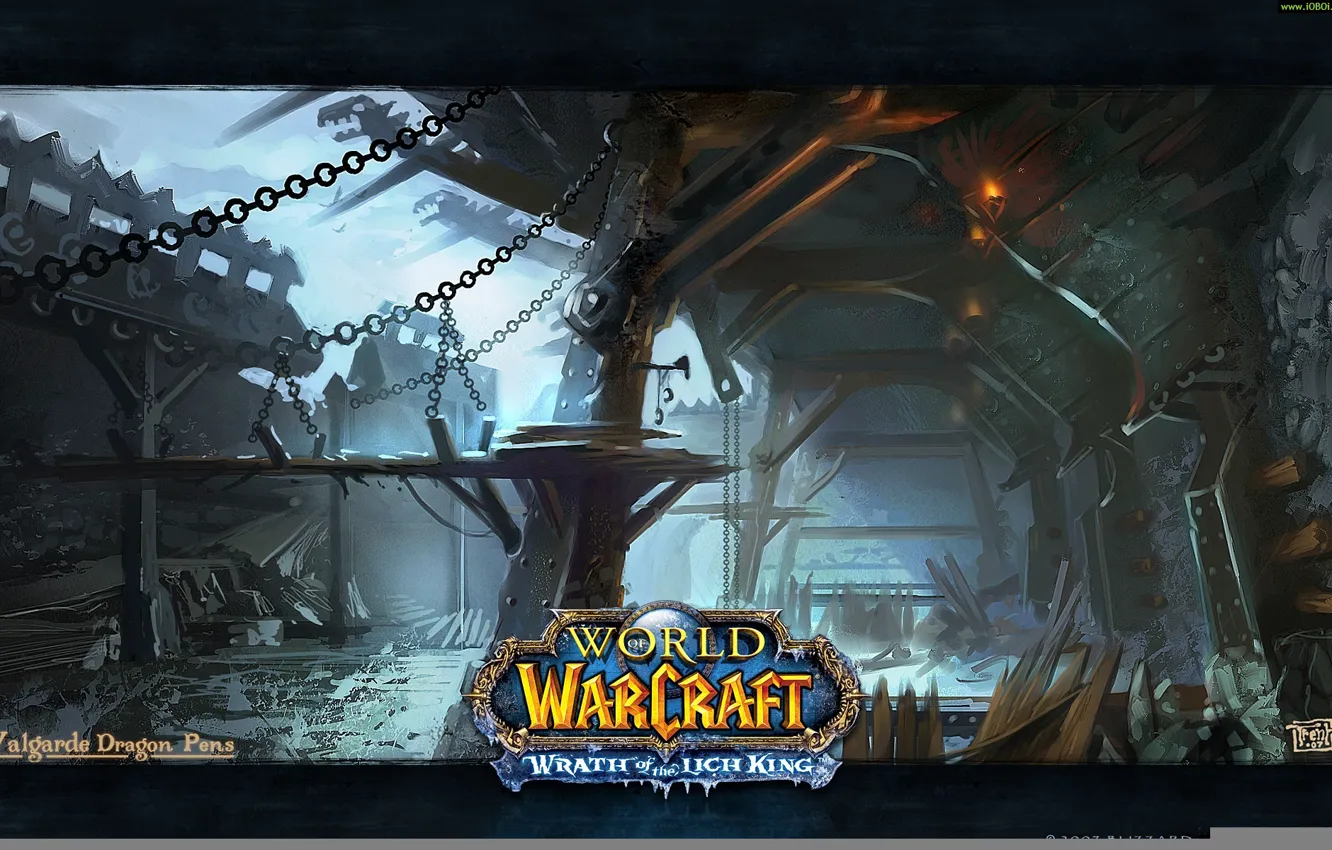 Photo wallpaper wow, world of warcraft, wrath of the lich king