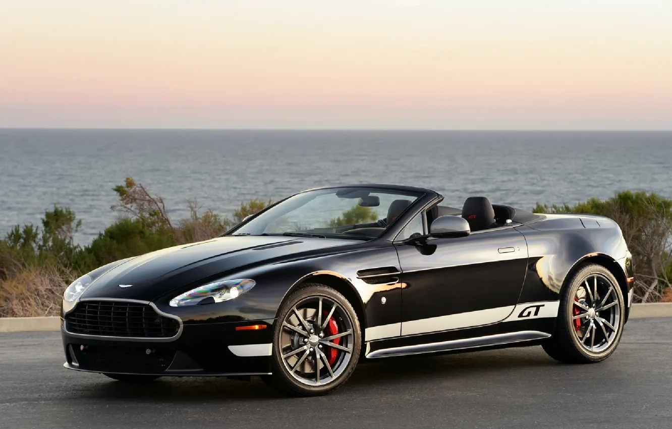 Photo wallpaper Roadster, Vantage, Aston-Martin