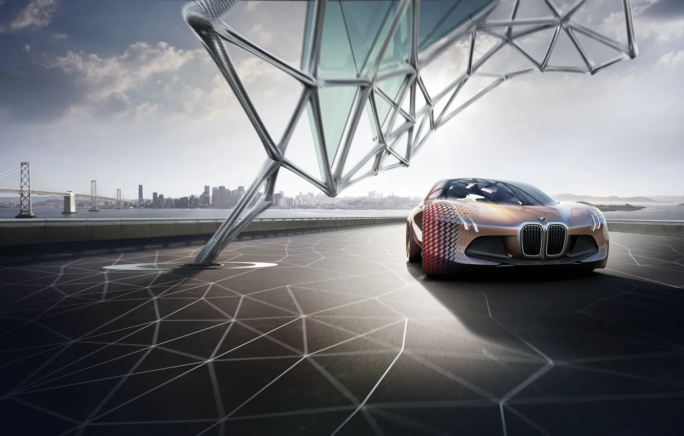Photo wallpaper machine, auto, Concept, future, BMW, BMW, the concept, Vision