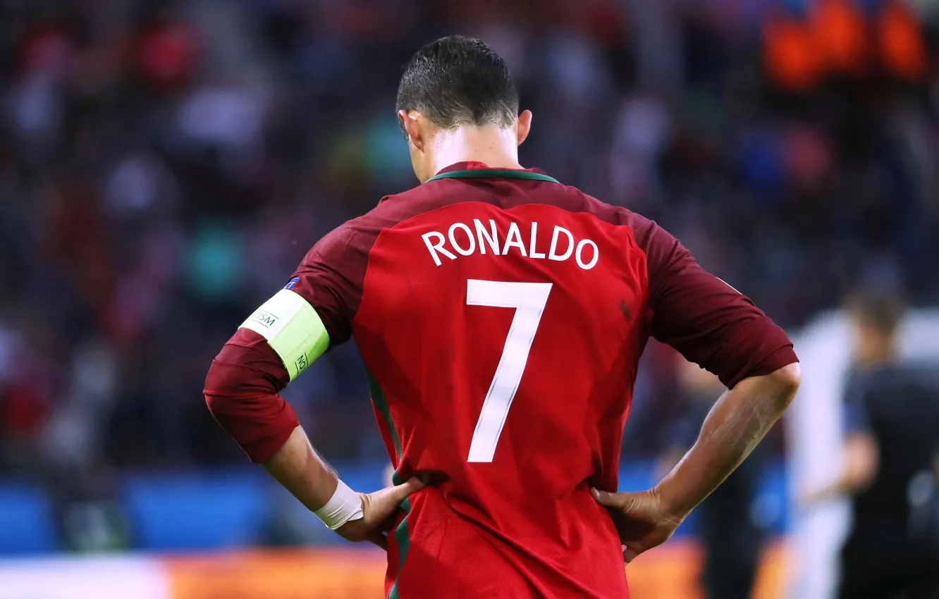 Photo wallpaper Cristiano Ronaldo, player, seven, Cristiano Ronaldo