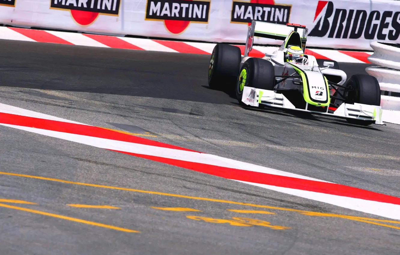 Photo wallpaper Formula 1, Button, BGP001, BrawnGP