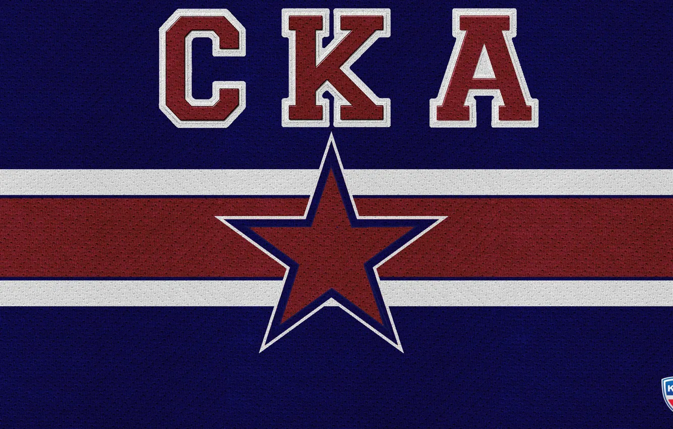 Photo wallpaper logo, russia, hockey, cka, khl