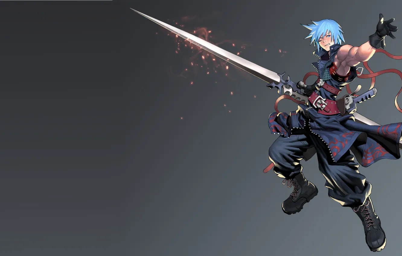 Photo wallpaper weapons, the game, art, guy