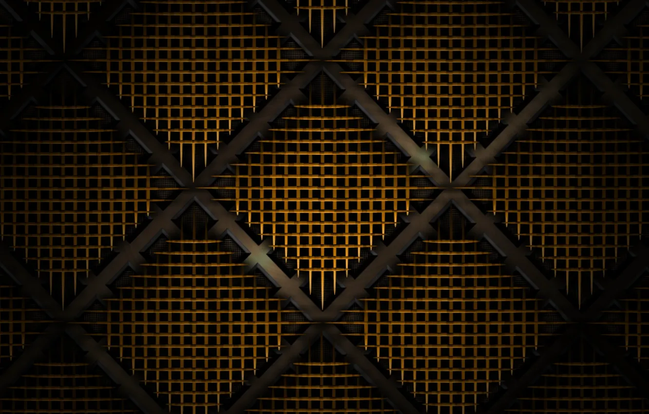Photo wallpaper mesh, cell, squares