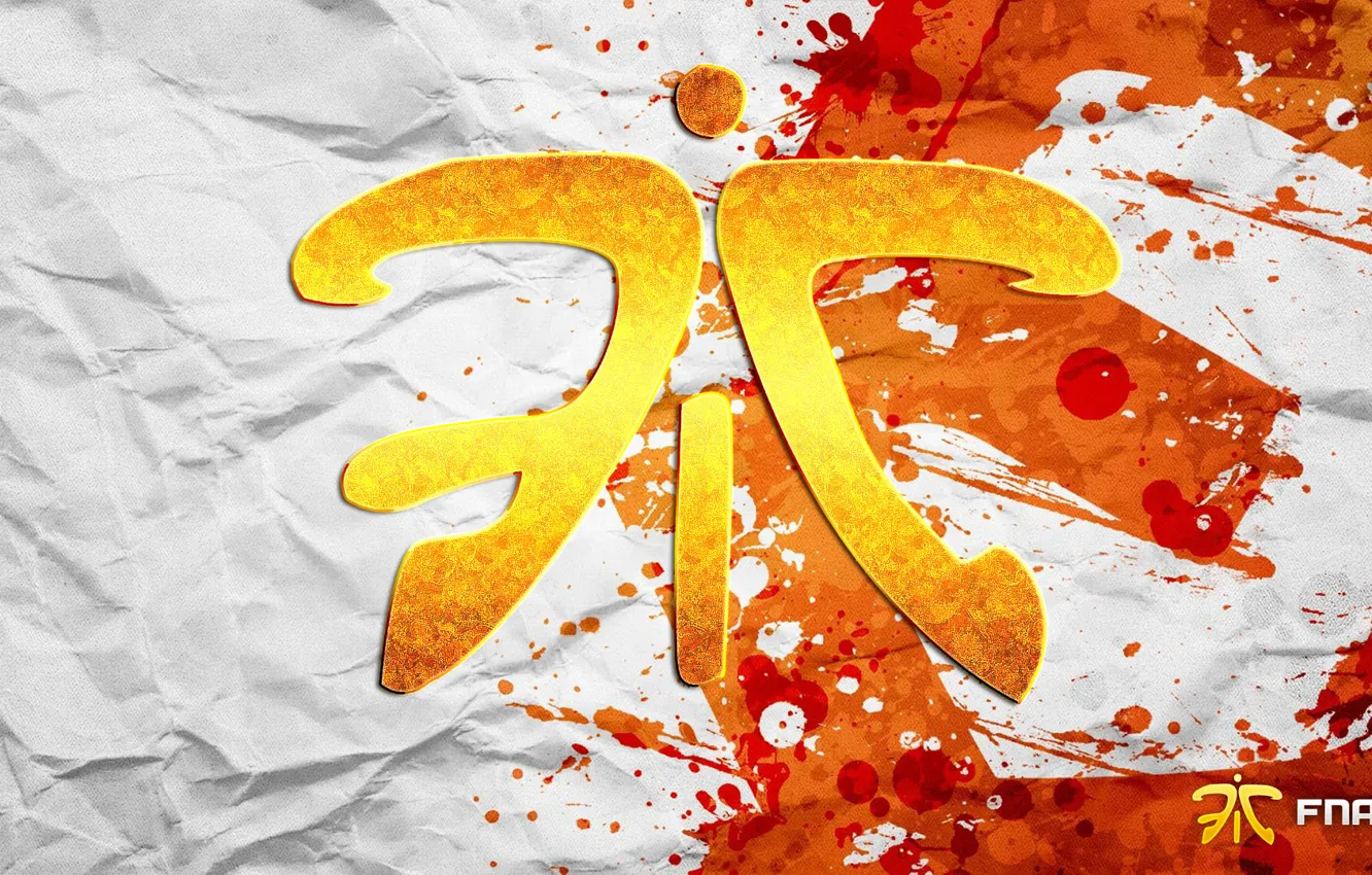 Wallpaper team, paint, paper, csgo, fnatic, cs go, esports, fic for ...