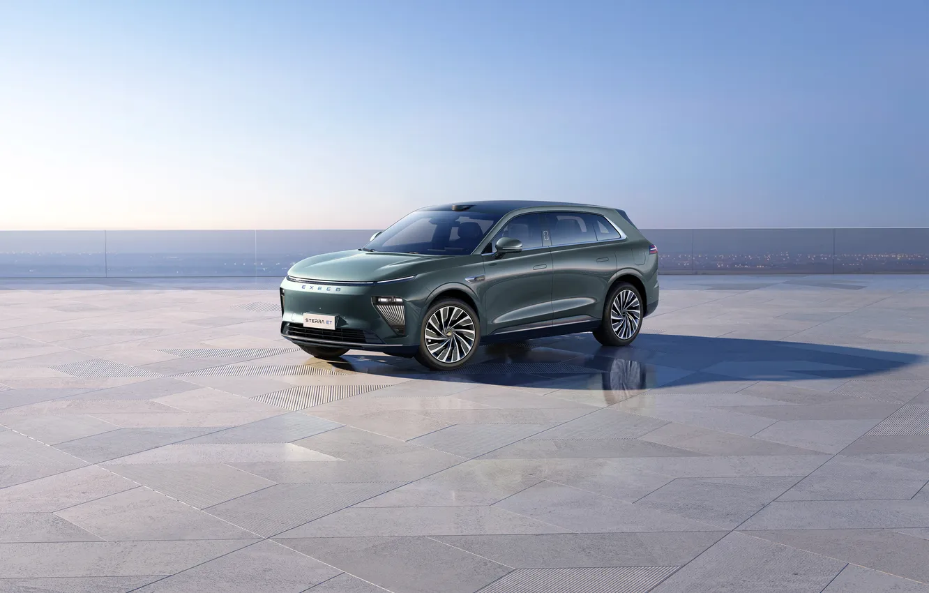 Photo wallpaper grey, crossover, Exeed RX