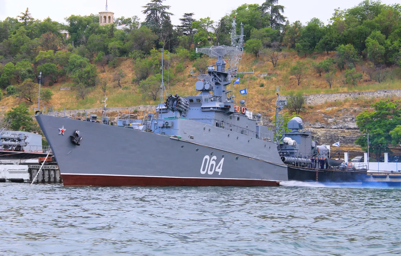 Photo wallpaper ship, anti-submarine, small, Sevastopol, Muromets