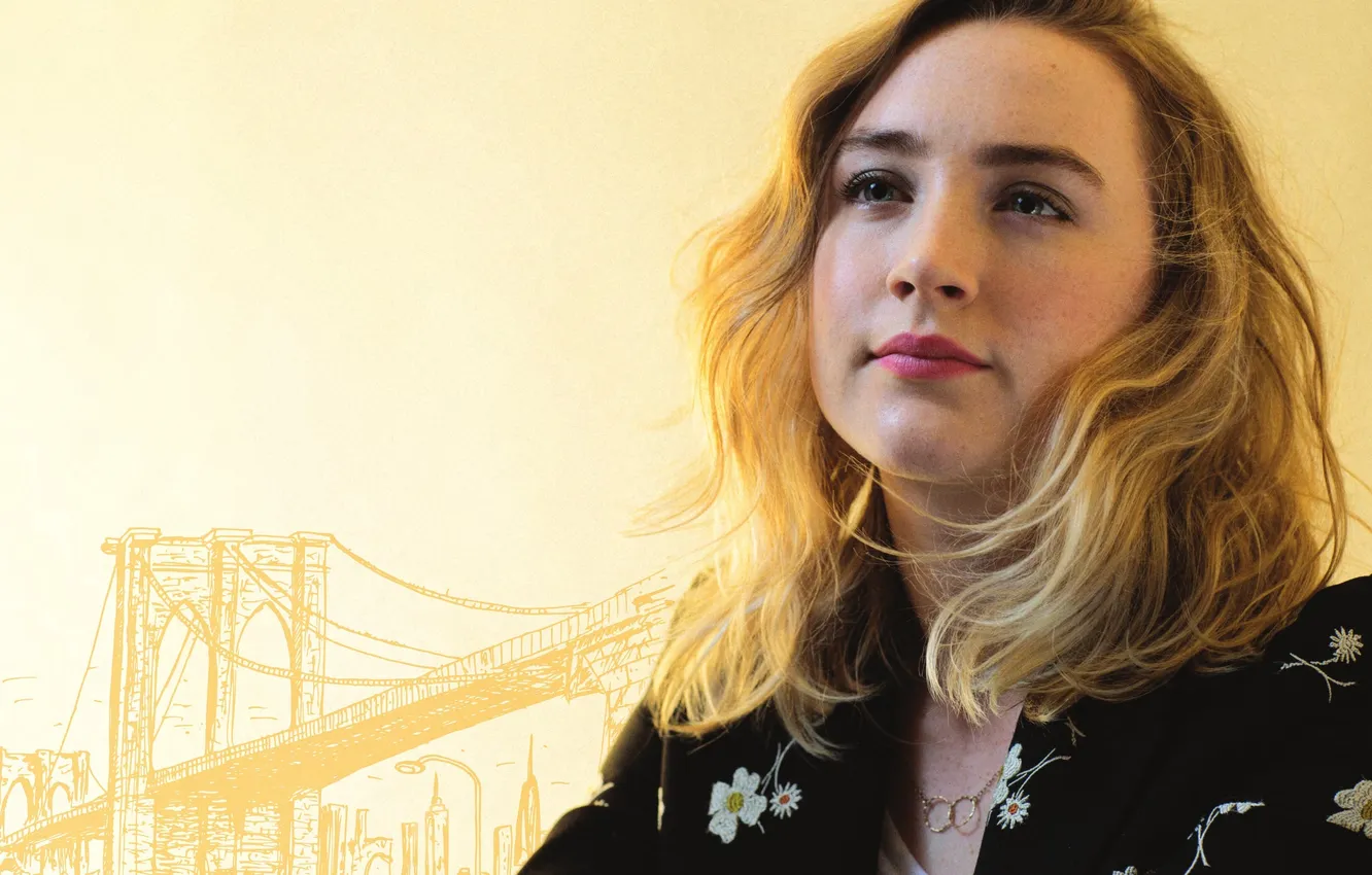 Photo wallpaper close-up, bridge, background, figure, makeup, actress, hairstyle, photographer