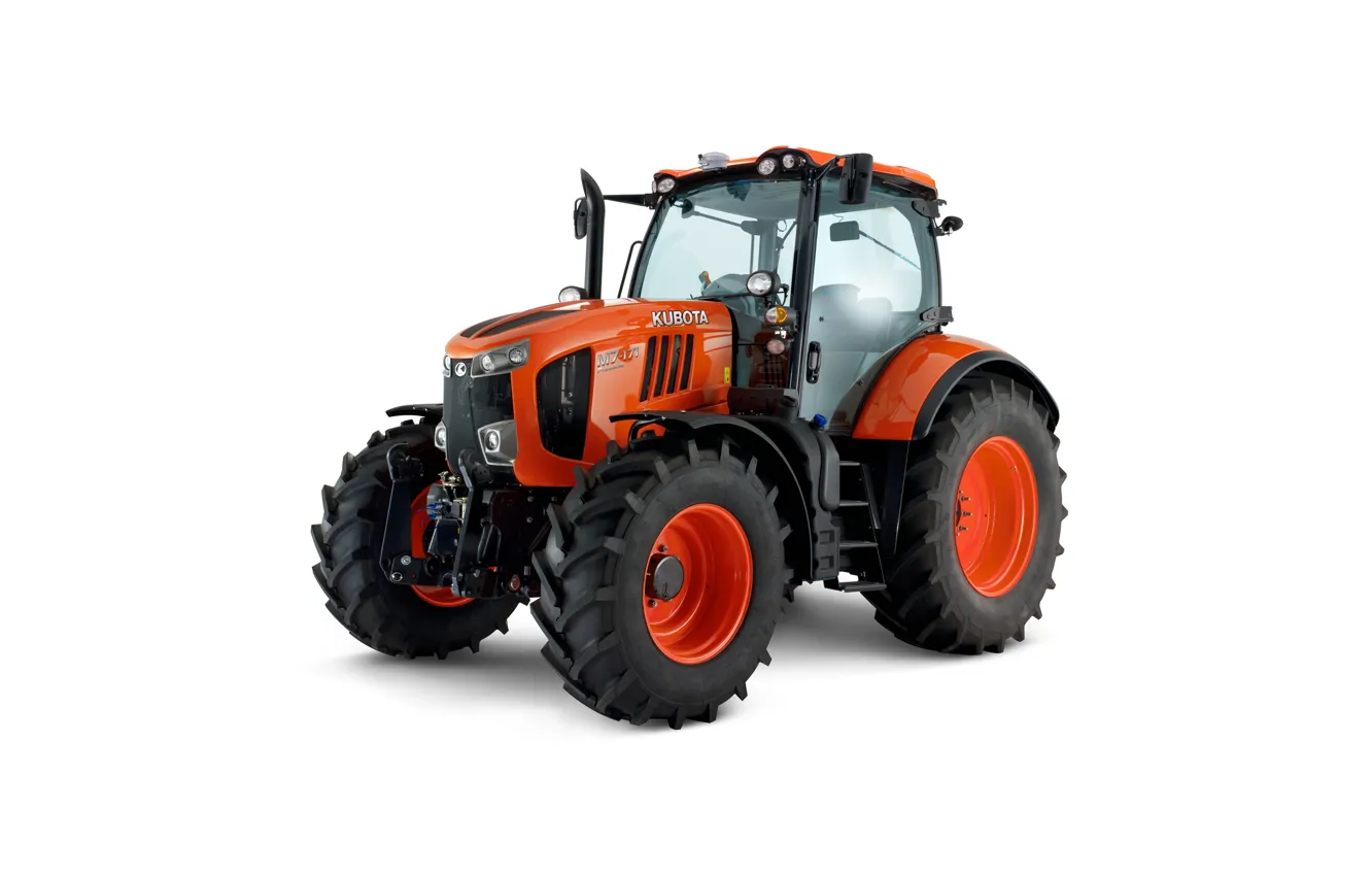 Photo wallpaper tractor, agriculture, m7 171, kubota